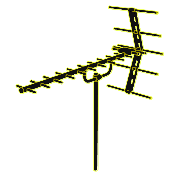 ネオン）アンテナ　八木アンテナ002
